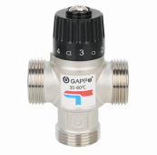Термостатический смесительный клапан для систем отопления и ГВС 3/4"G1441.05 20-43*С