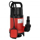 Насос фекальный JEMIX GS 1100 (ФН-266-9,5), (Корпус Пластик, 1,1 КВт, напор 9,5 м, произв. 266л/мин) Диаметр всасываемых частиц 35 мм.