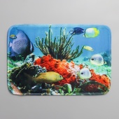 Коврик Доляна для ванной «Коралловый риф», 40х60 см