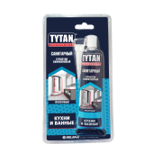Герметик TYTAN Professional силикон санитарный прозрачный 85мл