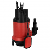Насос фекальный JEMIX GS 750 (ФН-225-8), (Корпус Пластик, 0,75КВт, напор 8 м, произв. 225 л/мин) Диаметр всасываемых частиц 35 мм.