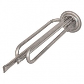 ТЭН-Н-2.0 Нагревательный элемент ТЭН для электрического водонагревателя  ЭНВ-НЕРЖ. Диаметр 63 мм, нержавейка