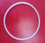 Уплотнительное резиновое кольцо Р-10ББ-ПР для прозрачных корпусов серии 10ББ-ПР белого цвета, размер 5*146 мм
